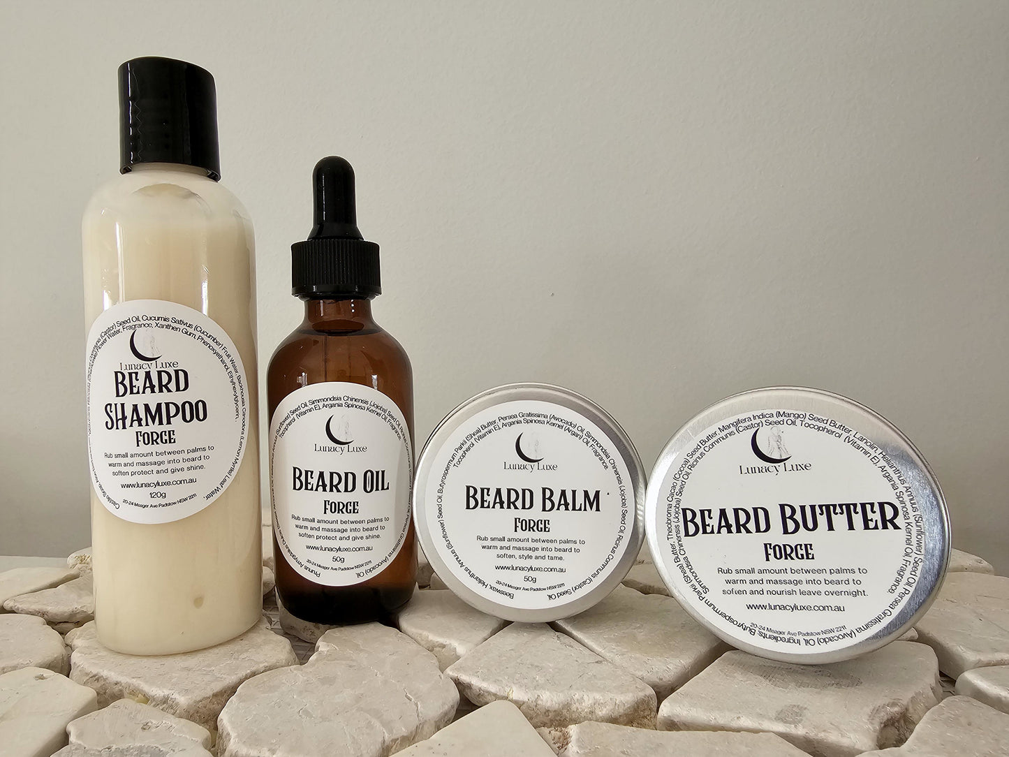 Lunacy Luxe Men’s Beard Care Gift Pack Product