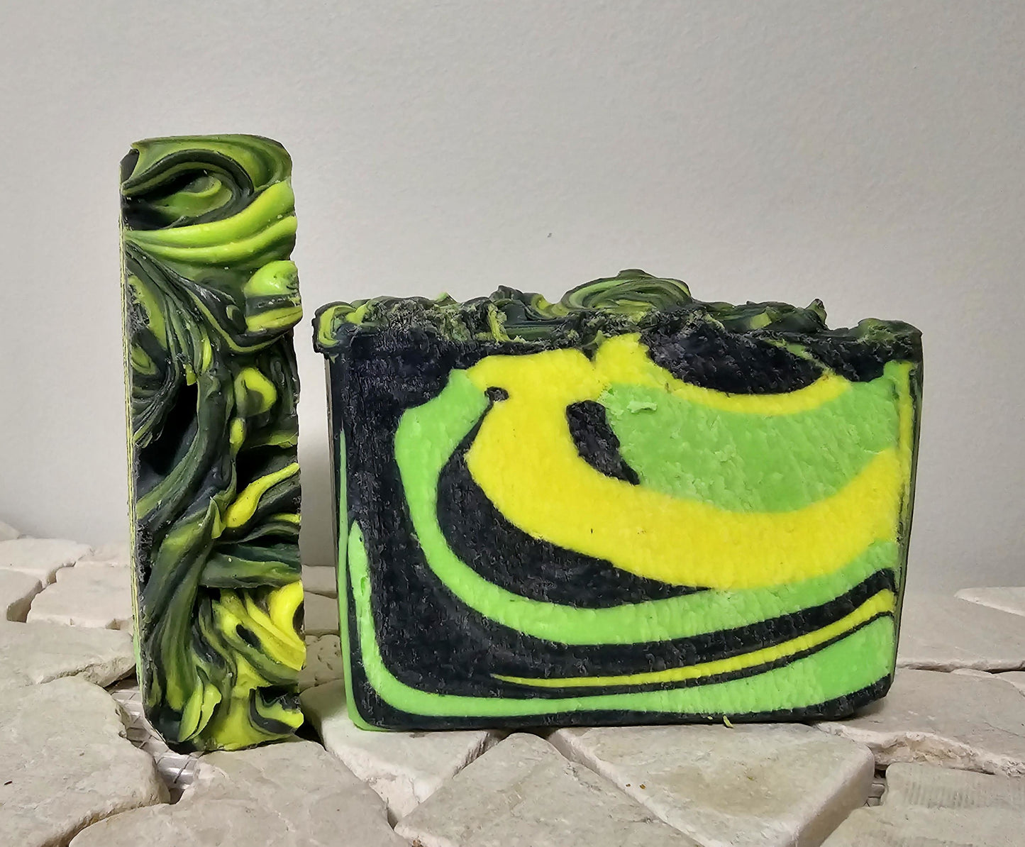 Neon Swirl Soap